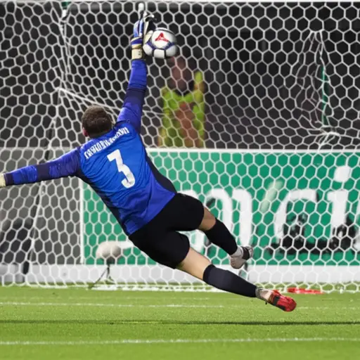 他把球直接顶进了球门！