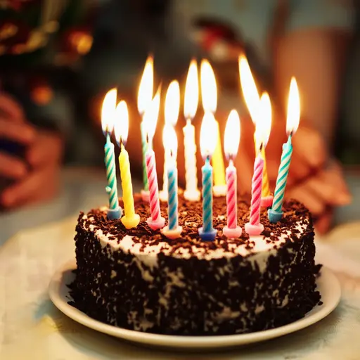 在你生日蛋糕上的蜡烛熄灭前许个愿吧。