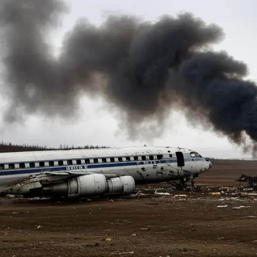 发生了一场可怕的空难。