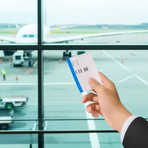 我会乘飞机去那里。