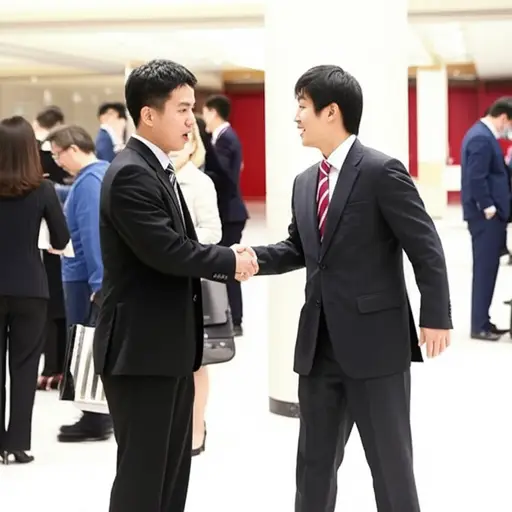 我在会议上偶遇了一位老朋友。