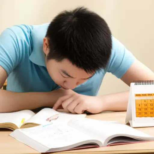 我下周要参加一场考试。