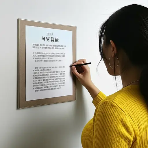 你能读懂那个通知上写的是什么吗？