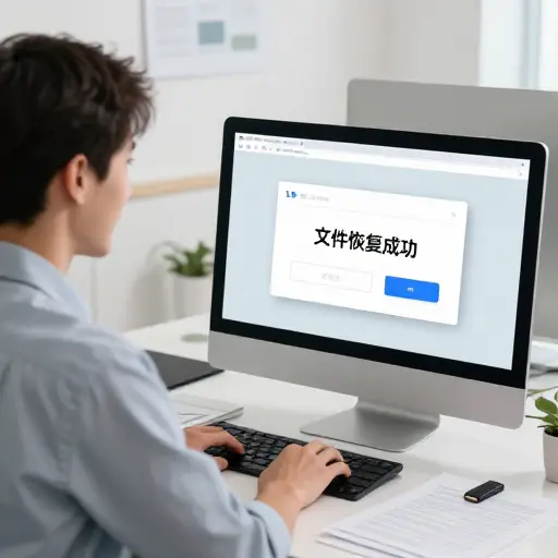 经过大量努力，终于找回了丢失的文件。
