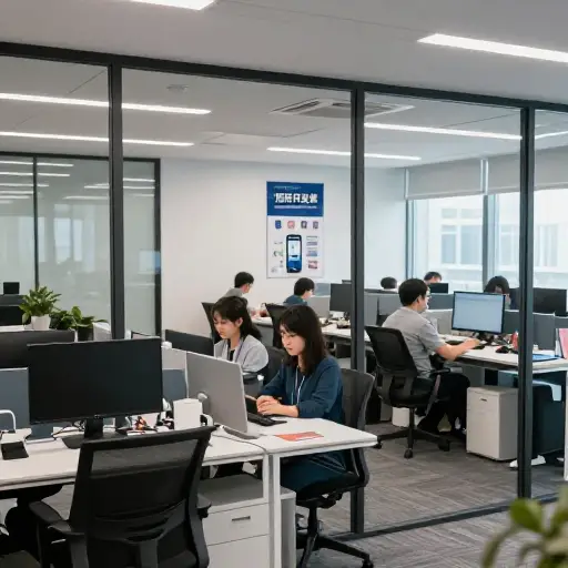 这家公司正在招募开发者来开发他们的新手机应用程序。