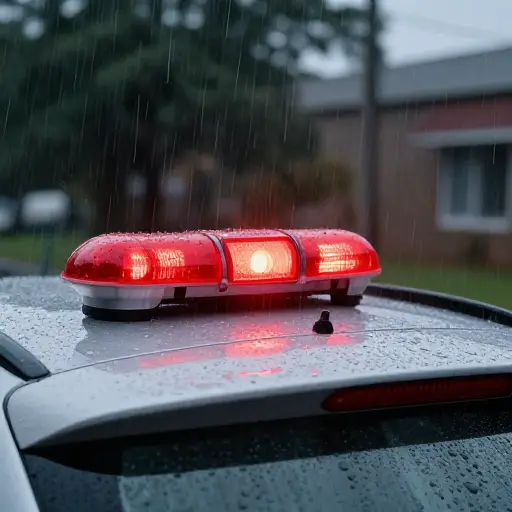 他的汽车警报每次下雨都会响。