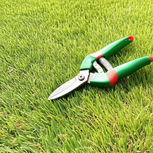 这些草在春天长得特别快，需要经常修剪。