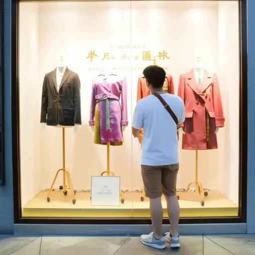 我买不起名牌服装。