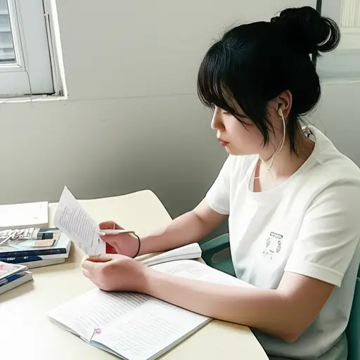 她获得了一笔学生补助金来资助她的学习。