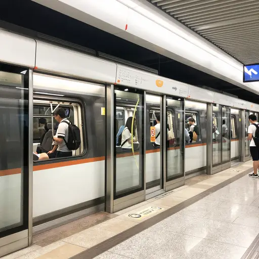 你可以坐地铁去那里。
