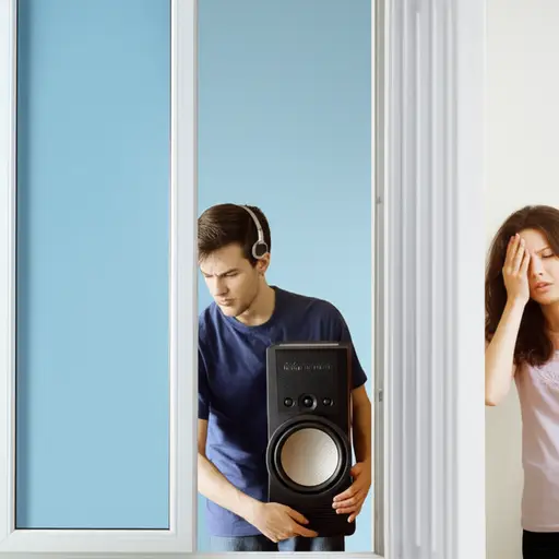 我的邻居总是一直大声播放音乐。