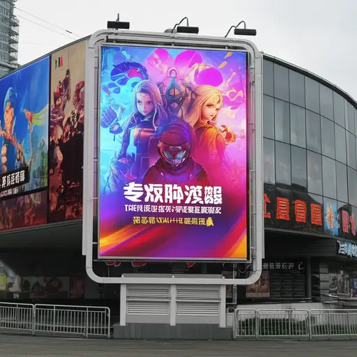 这个广告是关于一款新游戏的。