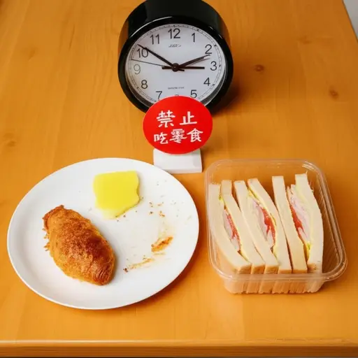 你不应该在两餐之间吃东西。