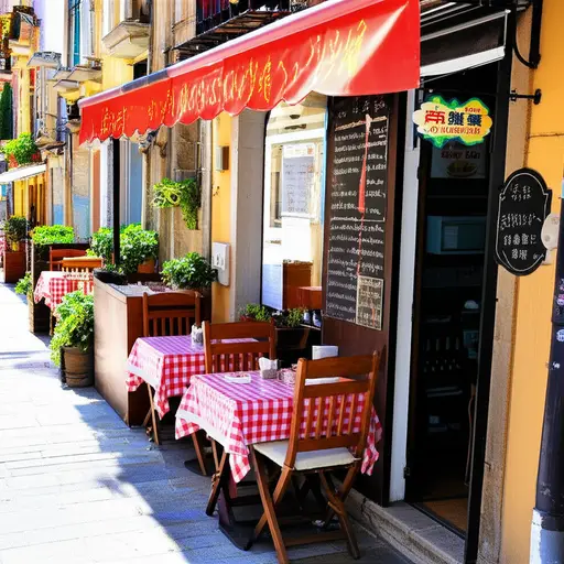 你知道那家小意大利餐厅吗？就是我信里提到的那家。