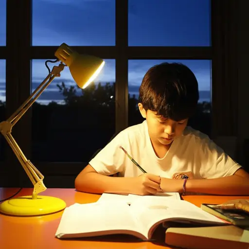 我每天晚上都要花两个小时写家庭作业。