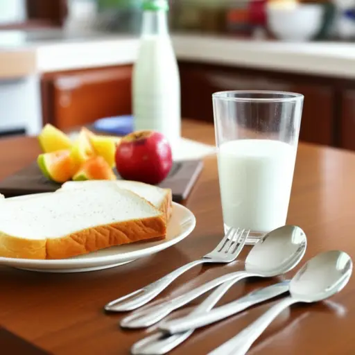 请吃完你的早餐。