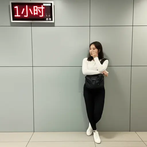 你至少得等一个小时。