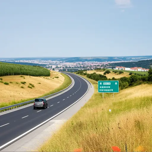 我们开车去特里尔，然后继续前行到卢森堡。