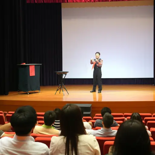 观看魔术表演对整个家庭来说是一项有趣的活动。