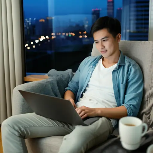 现代生活的一个便利之处是能够在线购物。