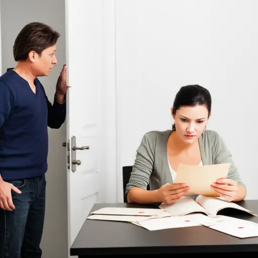 他撞见她正在读他的旧情书。