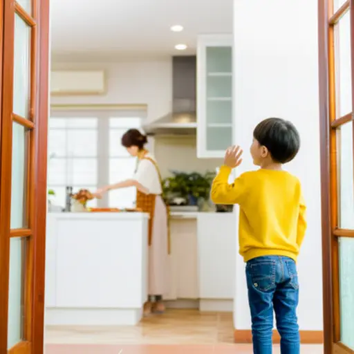 妈妈，我回来了！