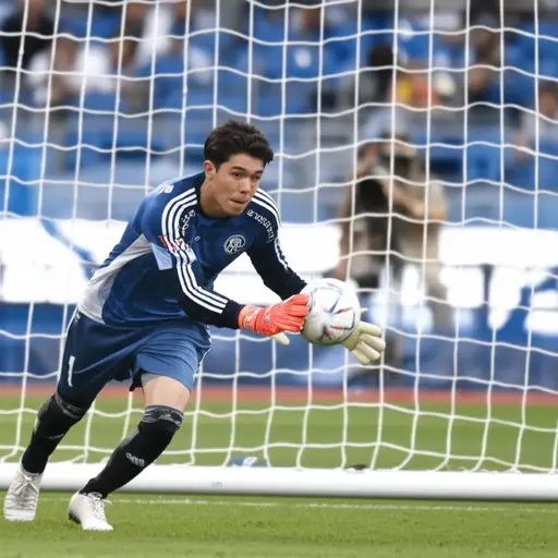 他是一个非常好的守门员。