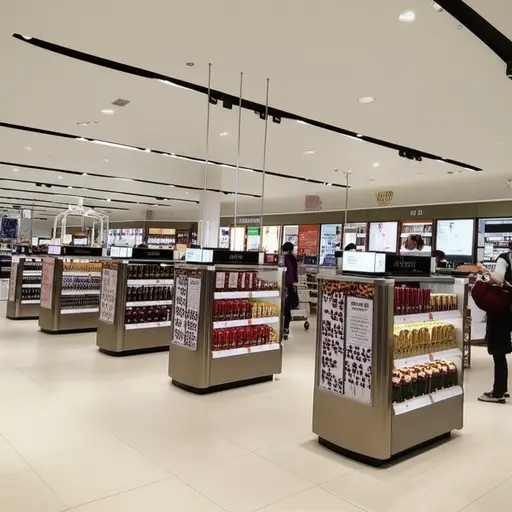 你可以在免税店购物省钱。