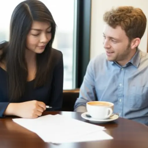 他们谈论了工作和私人问题。