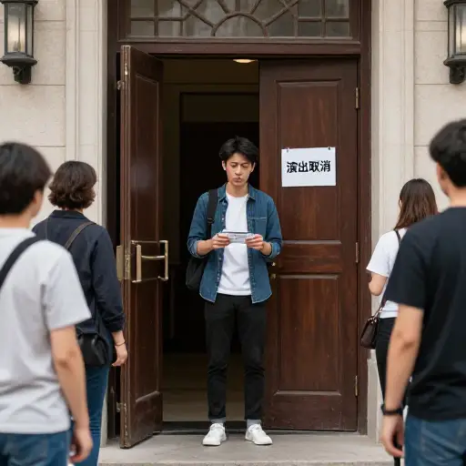 令他非常失望的是，音乐会被取消了。