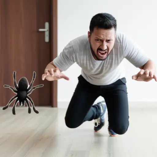 我讨厌蜘蛛。