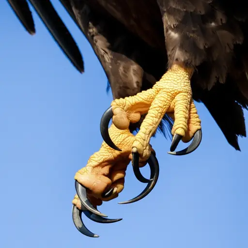 凭借其强有力的喙和锋利的爪子，鹰是一种令人生畏的猎手。