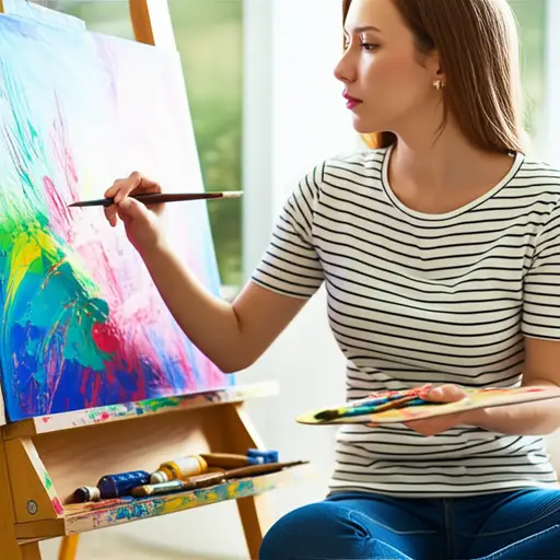 她一直非常有艺术天赋。