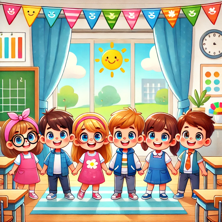 我们有一个新教室。