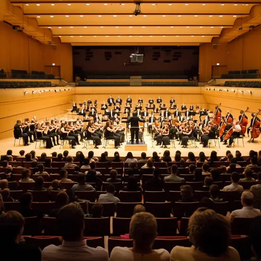 乐团的表演让我们惊叹不已。