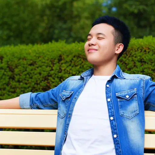 晒晒太阳对健康有好处。