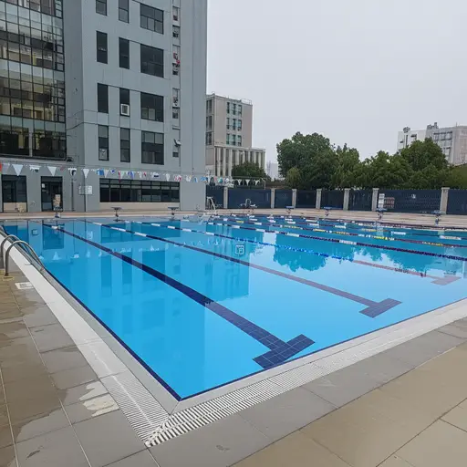 我们学校的游泳池每周三关闭清洁。