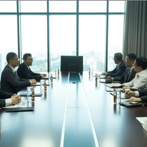 她昨天缺席了会议。