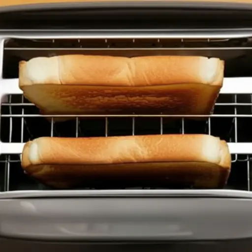 小心别把吐司烧焦了。