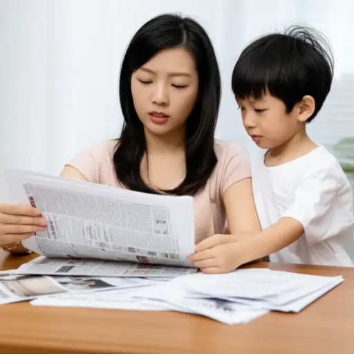 作为单亲家长，她发现很难找到工作。