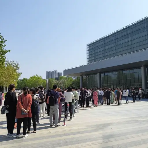 这家博物馆，周日免费开放，吸引了许多游客。