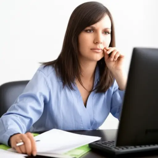 她觉得她的新工作相当有挑战性。