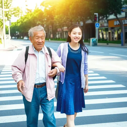 她真是个甜美、乐于助人的女孩！