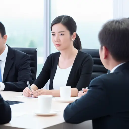 她在今天的会议上没做出多大贡献，是吗？