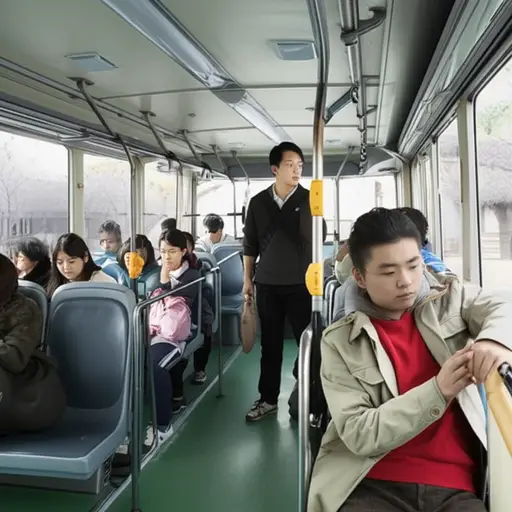 我是公交车上唯一知道路的人。