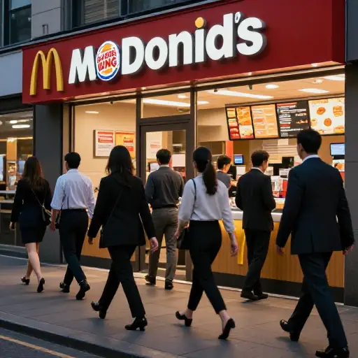 对于许多上班族来说，几乎没有时间做饭和准备晚餐，所以次佳的选择就是冲进麦当劳或汉堡王。