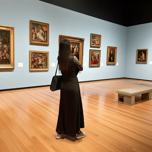 她在美国艺术史上占有一席之地。