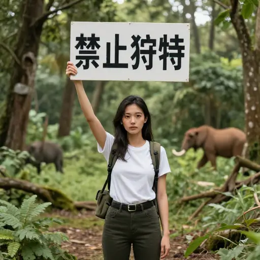 她完全反对任何形式的狩猎。