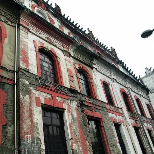 这是一座19世纪的建筑，但他们重建了它。