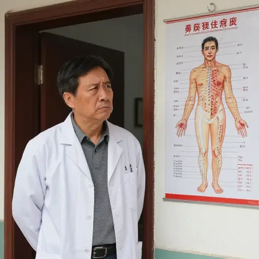 他对针灸的益处持怀疑态度。